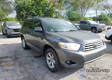 2010 Toyota Highlander Se V6 from USA, damaged, VIN 5TDJK3EHXAS011875